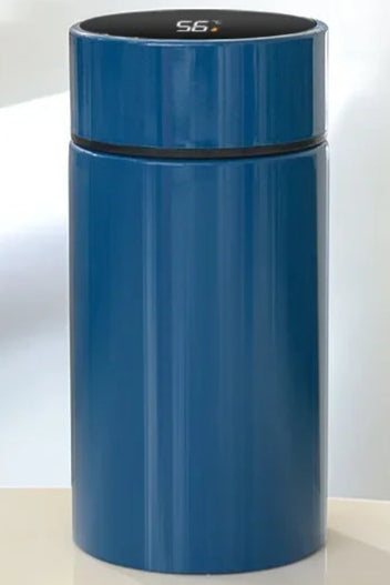 Smart Thermos Bottle 200ml – LED Temperature Display & Built-in Tea Filter